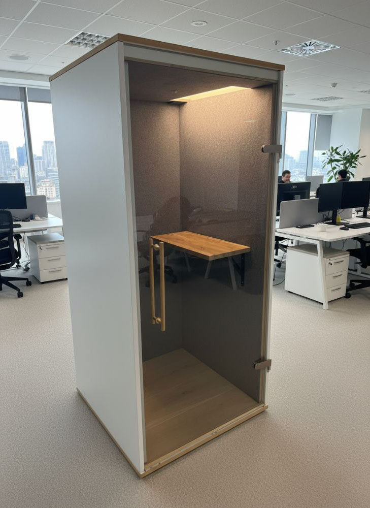 Dźwiękoszczelna budka biurowa Centra-Box – komfort, prywatność i produktywność