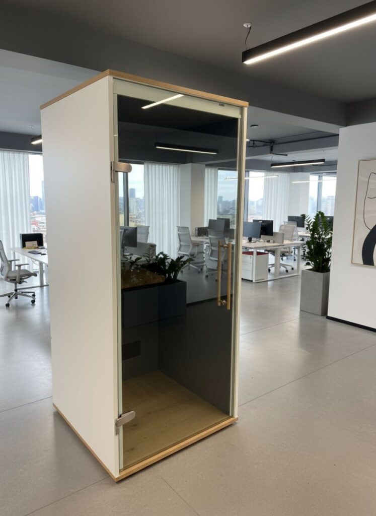Dźwiękoszczelna budka biurowa Centra-Box – komfort, prywatność i produktywność